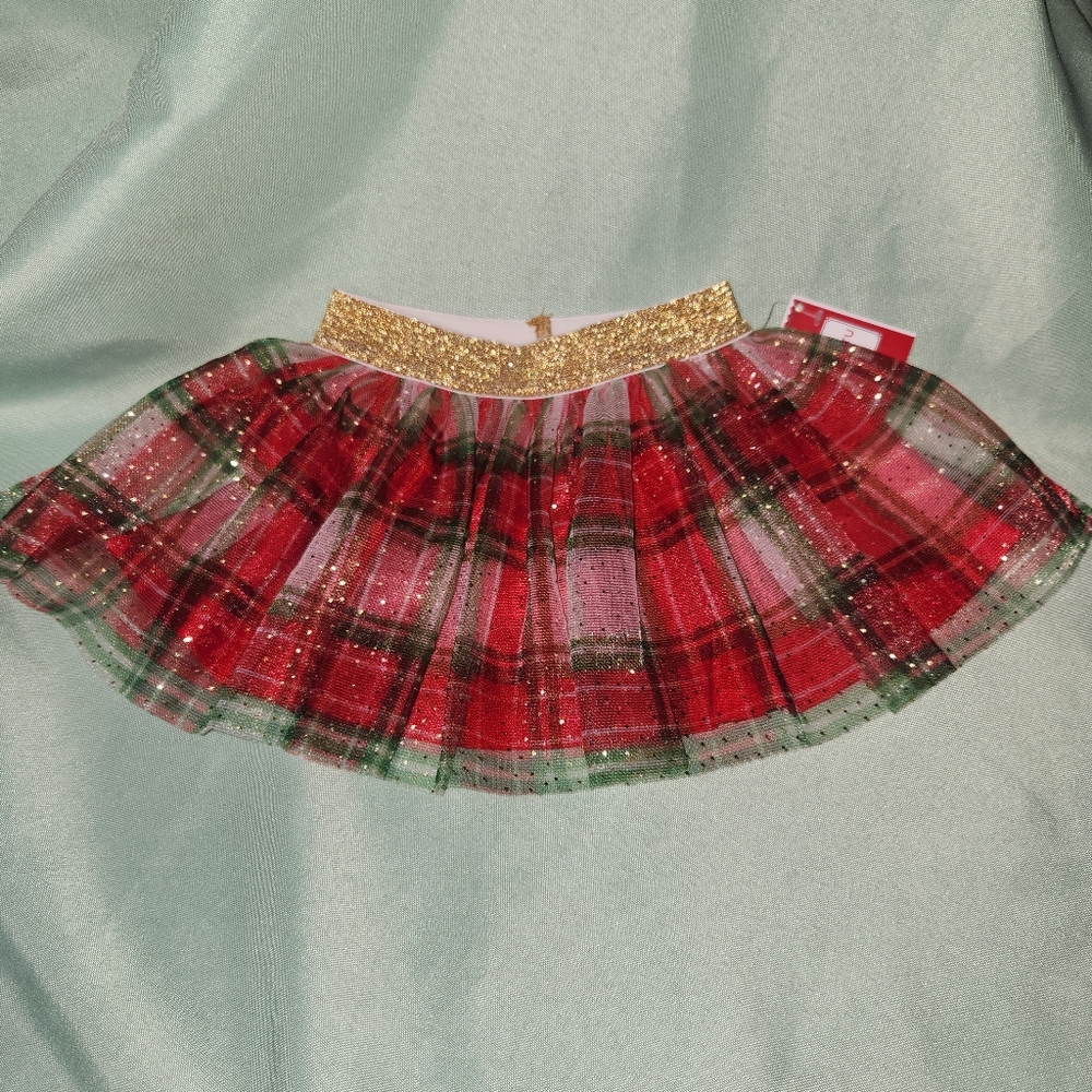 Printed Tutu for Christmas